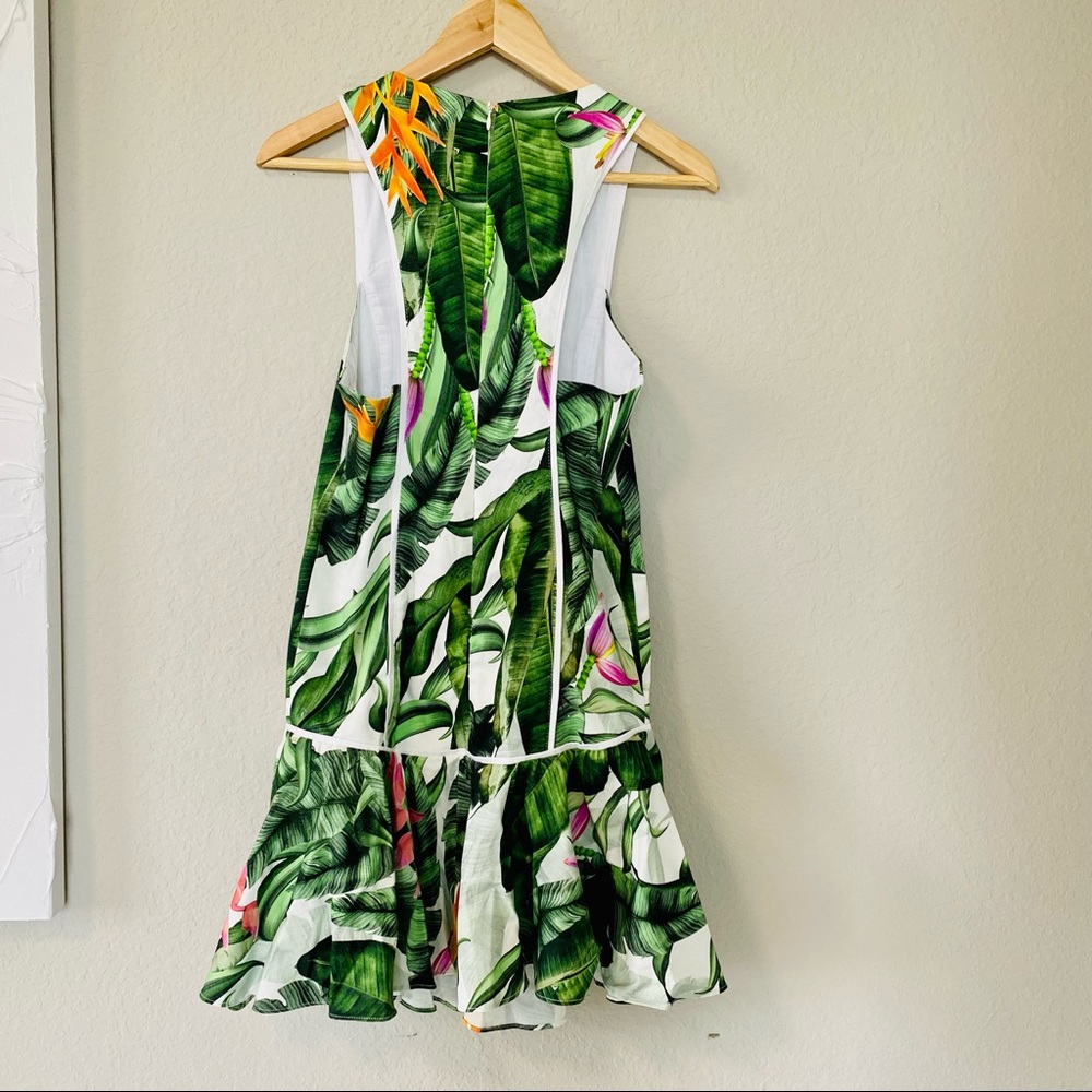 Loft 747 Tropical Flare Mini Dress - Picture 9 of 9